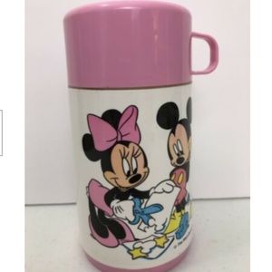 Vintage Disney Thermos Aladdin Mickey Minnie 8oz